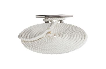 Image of Sea-Dog Twisted Nylon Dock Line - 3/8" x 25' - White 77227