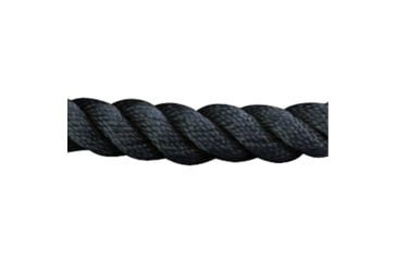 Image of Sea-Dog Twisted Nylon Dock Line - 3/8in x 20, Black, 301110020BK-1