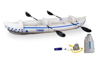 Image of Sea Eagle 370 Kayak Deluxe Package 077381