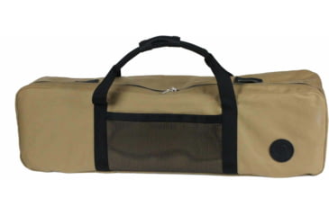 Image of Sea Run Fitted Canvas Protective Travel Cover for Case, Black, HD-COVER/16201