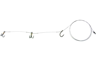Image of Sea Striker Carolina Live Bait King Rig #5 Solid Wire 1-2/0 Nose Hook, 2-#4 4X Trebles, K1S-2T