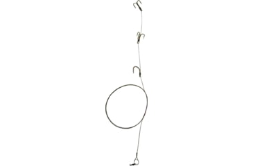 Image of Sea Striker Carolina Live Bait King Rig Coated Wire, 2/0 Nose Hook 2-4X #4 Trebles, DLBR