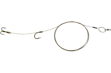 Image of Sea Striker Carolina Live Bait King Rig Coated Wire, 2/0 Nose Hook 4X #4 Treble, LBR