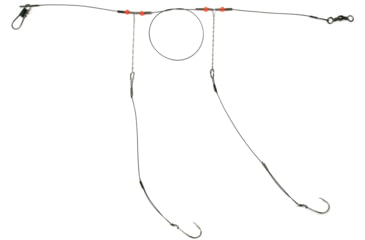 Image of Sea Striker Drum Rig 1060HD Mono Rig, 80lb Wire Snelled Hooks, w/92553 5/0 Hooks, PDR50M-1PK