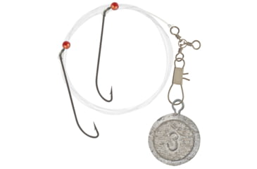 Image of Sea Striker Flounder Flounder Rig 40lb mono 3oz weight #9 hook, SSFF32403OZ-9