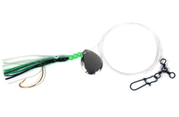 Image of Sea Striker Fluke Squid Rig, 2/0 Wide Gap Hook, 3-Way &amp; Snap Sand Eel, N8563SE-20N
