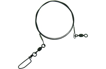 Image of Sea Striker Gamefish Leader 80Lb Black Coated Wire, 42", 12/Ring, CR42