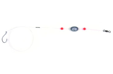 Image of Sea Striker Mono Ready Rig 1/0 Circle Hook, 17&quot; 40 Lb Mono 3/4oz Egg Sinker, 2Pk, MCRR34