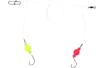 Image of Sea Striker Pro Series Spot/Kingfish/Pompano Circle Hook Rig, #2 Red/Yel Floats w/Fluorocarbon, FC-SKP2