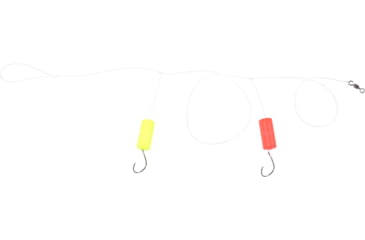 Image of Sea Striker Pro Series Spot/Kingfish/Pompano Rig, #2 Circle Hooks, Red/Yel Floats w/Fluorocarbon, FC-SSSKF