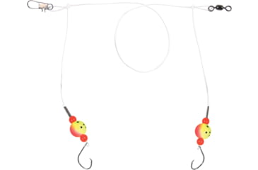 Image of Sea Striker Pro Series Spot/Kingfish Rig, #2 Circle Hooks Red/Yel 2T Floats w/Fluorocarbon, FC-SSSKF-2RY
