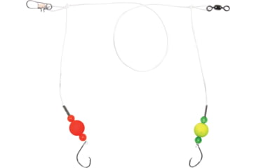 Image of Sea Striker Pro Series Spot/Kingfish Rig, #2 Circle Hooks Red/Yel Floats w/Fluorocarbon, FC-SSSKF-2