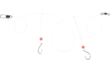 Image of Sea Striker Pro Series Whiting/Sand Perch Rig, 2Drop #2 Circle Hooks w/Fluorocarbon, FC-WSP-6