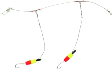 Image of Sea Striker Snelled Bluefish Rig, TW1040 &amp; 2-Tone Floats, 1/0 Hooks, 1Pk, SBR2T-1PK