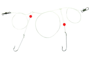Image of Sea Striker Whiting &amp; Sand Perch Rig, 2-Drop, #6 Hooks, 25 Lb Mono, WSP-6