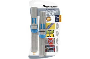 Image of Sea to Summit 20 mm Hook Release Accessory Straps, Blue, 3/4in, 60in/1.5m, 844