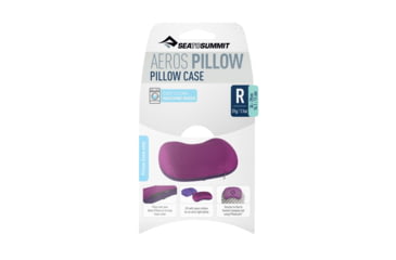 Image of Sea to Summit Aeros Pillow Case, Magenta, Regular, 595-26