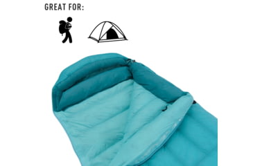 Image of Sea to Summit Altitude AtI 15F Sleeping Bag - Women's, Blue, Regular, S3121