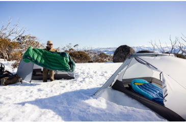 Image of Sea to Summit Ascent Down 15F/-9C Sleeping Bag, Rain Forest Green, Regular, S1123