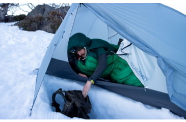 Image of Sea to Summit Ascent Down 15F/-9C Sleeping Bag, Rain Forest Green, Regular, S1123