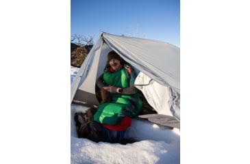 Image of Sea to Summit Ascent Down 15F/-9C Sleeping Bag, Rain Forest Green, Regular, S1123