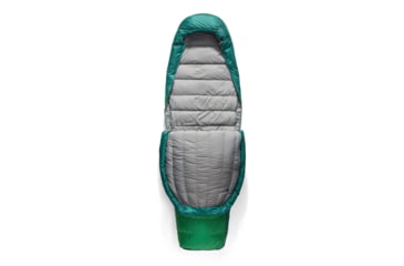 Image of Sea to Summit Ascent Down 15F/-9C Sleeping Bag, Rain Forest Green, Regular, S1123