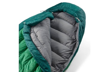 Image of Sea to Summit Ascent Down 15F/-9C Sleeping Bag, Rain Forest Green, Regular, S1123