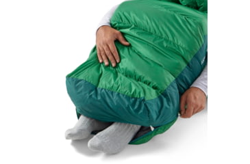 Image of Sea to Summit Ascent Down 15F/-9C Sleeping Bag, Rain Forest Green, Regular, S1123