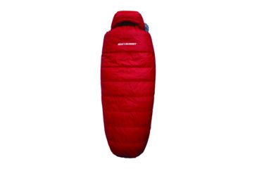 Image of Basecamp BCI Sleeping Bag 750 Down-Red-Regular