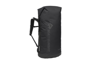 Image of Sea to Summit Big River 75L Dry Backpack, Jet Black, Large, A4062-19