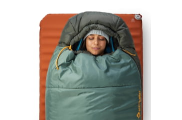 Image of Sea to Summit Boab Synthetic 15F/-9C Sleeping Bag, Laurel Wreath Green, Regular, S4055