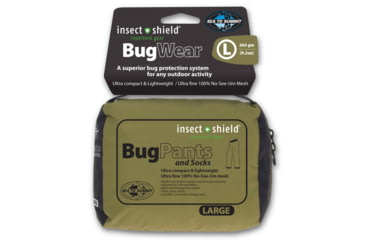 Image of Sea to Summit Bug Pants and Socks, Large, Insect Shield, 328L
