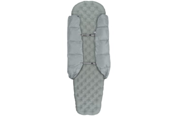 Image of Sea to Summit Cinder CDL 50F Integrated Down Quilt Sleeping Bag, Grey, Regular, S2311