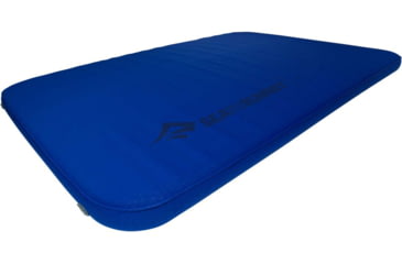 Image of Sea to Summit Comfort Deluxe SI Mat, Double Wide, Blue, 978D