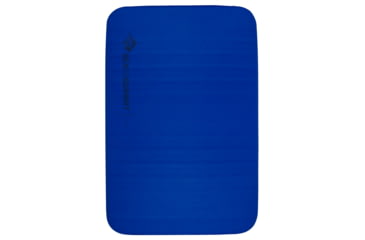 Image of Sea to Summit Comfort Deluxe SI Mat, Double Wide, Blue, 978D