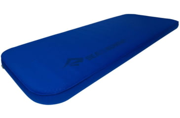 Image of Sea to Summit Comfort Deluxe SI Mat, Large Wide, Blue, 978 