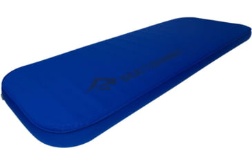Image of Sea to Summit Comfort Deluxe SI Mat, Regular Wide, Blue, 977