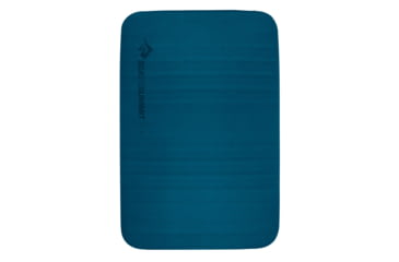 Image of Sea to Summit Comfort Deluxe SI Sleeping Double Mat, Byron Blue, Double, 979-35