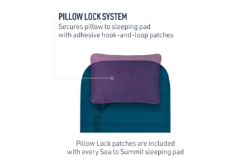 Image of Sea to Summit Comfort Deluxe SI Sleeping Rectangular Wide Mat, Byron Blue, Regular, 977-35