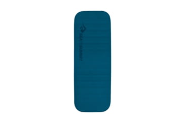 Image of Sea to Summit Comfort Deluxe SI Sleeping Rectangular Wide Mat, Byron Blue, Regular, 977-35
