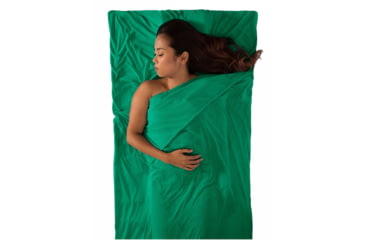 Image of Sea to Summit Coolmax Adaptor Traveller Liner with Insect Shield-Green