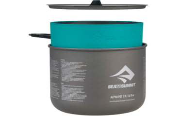 Image of Sea to Summit DeltaLight Bowl Set - 2-Pack, Charcoal/Pacific, Small, A1300