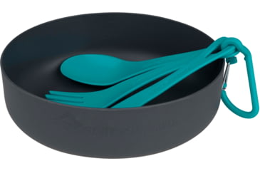 Image of Sea to Summit DeltaLight Bowl Set - 2-Pack, Charcoal/Pacific, Small, A1300