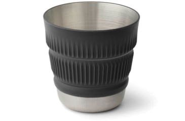 Image of Sea to Summit Detour Stainless Steel Collapsible Mug, Beluga Black, A1321-19