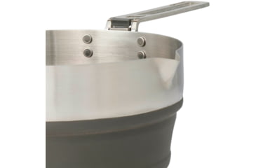 Image of Sea to Summit Detour Stainless Steel Collapsible Pouring Pot, Beluga Black, A1211