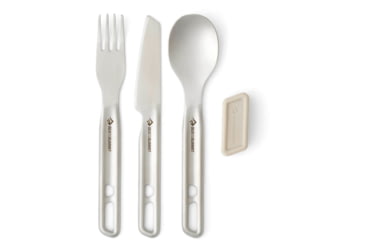 Image of Sea to Summit Detour Stainless Steel Cutlery Set, 1P, 3-Piece, A1315