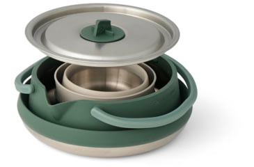 Image of Sea to Summit Detour Stainless Steel Kettle Cook Set Multi, 2P, 3-Piece, A1221