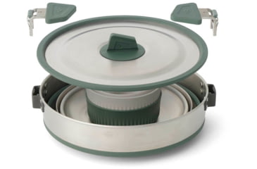 Image of Sea to Summit Detour Stainless Steel One Pot Cook Set Multi, 2P, 5-Piece, A1223