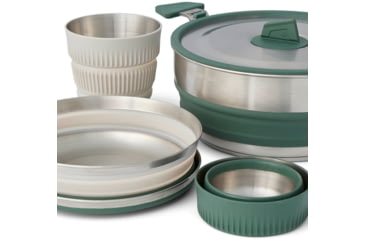 Image of Sea to Summit Detour Stainless Steel One Pot Cook Set Multi, 2P, 5-Piece, A1223