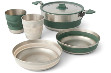 Image of Sea to Summit Detour Stainless Steel One Pot Cook Set Multi, 2P, 5-Piece, A1223